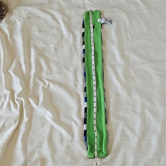 Gap Boy's Winter Trapper Hat With Faux Fur Trim & Scarf One Size Small Blue/Gray - Picture 14 of 16